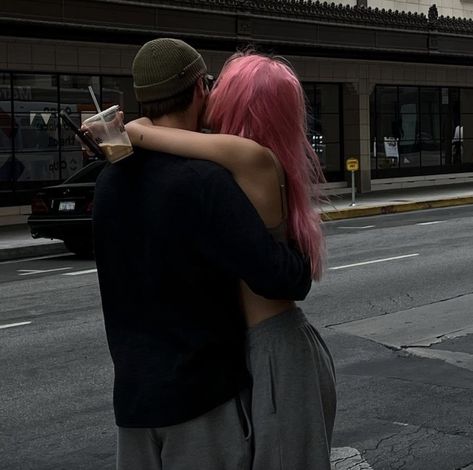 @fawnfaced on insta <3 #pinkhair #cute #couple #couplegoals #goals #inspo #pinkhairinspo #dreamy #aesthetic #cinematography Lavender And Blonde Hair, Cotton Candy Hair, Trending Hair, Girl With Pink Hair, Aesthetic 2024, Candy Hair, Shopping Haul, Shotting Photo, Hair Trend