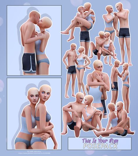 Sims 4 Pose Packs, Sims 4 Couple Poses, Sims Poses, Ts4 Poses, Sims 4 Cas Mods, 4 Poses, Sister Poses, Pelo Sims, Group Poses