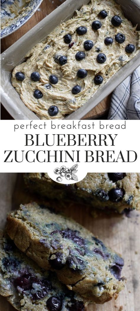 Easy Dessert Recipes This classic blueberry zucchini bread recipe is healthy, hearty and a perfect breakfast bread that is moist, and delicious. Sometimes the simplest recipes are the best! Check out my Blueberry Zucchini Bread Recipe! Blueberry And Zucchini Bread, Chocolate Blueberry Zucchini Bread, Lemon Blueberry Zucchini Bread Healthy, Zucchini Blackberry Bread, Zucchini Bread Cake, Huckleberry Zucchini Bread, Whole 30 Zucchini Bread, Fresh Milled Zucchini Bread, Zucchini Bread No Vegetable Oil