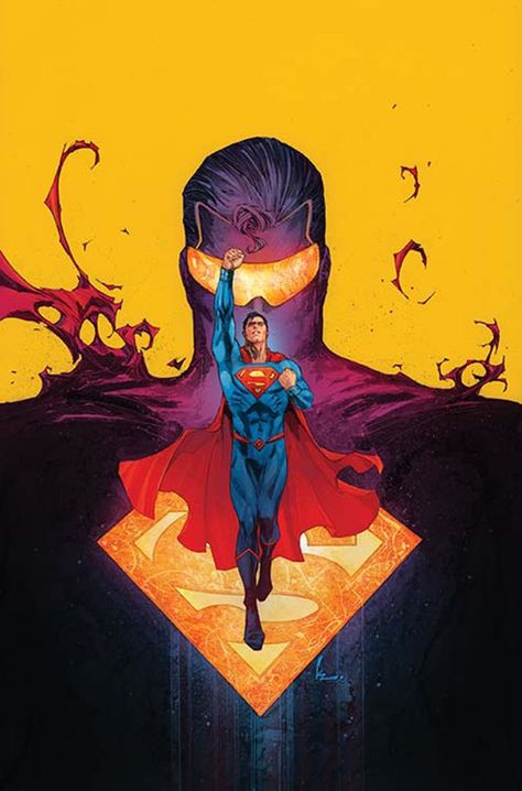 #Superman #Fan #Art. (DC Universe Rebirth Superman. "Son of Superman" Vol.4 #4 Variant Cover) By: Patrick Gleason & Mick Gray & John Kalisz. (THE * 5 * STÅR * ÅWARD * OF: * AW YEAH, IT'S MAJOR ÅWESOMENESS!!!™)[THANK U 4 PINNING!!!<·><]<©>ÅÅÅ+(OB4E) Kenneth Rocafort, Superman Gifts, Comic Marvel, Dc Rebirth, Superman Family, Superman Man Of Steel, Superman Art, Univers Dc, Super Man