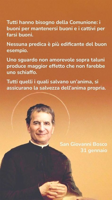 San Giovanni Bosco, Don Bosco, Almighty God, God Almighty