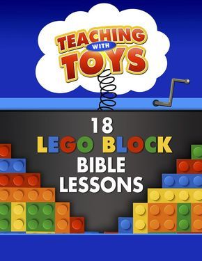 Lego Bible Lessons, Lego Blocks Cake, Lego Bible, Lego Classroom Theme, Kids Church Lessons, Bible Object Lessons, Sunday School Kids, Bible Study For Kids, Sunday School Activities