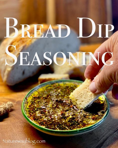 An Easy To Make Gift From The Kitchen - Nature Way Garlic Oil Recipe For Bread, Oil Herb Bread Dip, Olive Oil Dipping Spices, Dipping Olive Oil For Bread, Oils For Bread Dipping, French Bread Dipping Oil, Bread Dipping Spices Recipe, Herb Mix For Dipping Oil, Dipping Oils For Bread