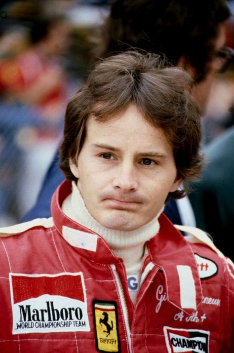 Gilles Villeneuve F1 Retro, Old F1, Red Race, Belgian Grand Prix, Gilles Villeneuve, Childhood Photos, Formula 1 Car, Ferrari F1, Scuderia Ferrari