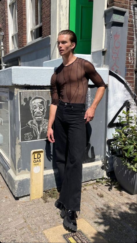 Instagram Amsterdam, Party Fits, Amsterdam, Leather Pants, Instagram Profile, Mesh, Photo And Video, Instagram Photo, Pants