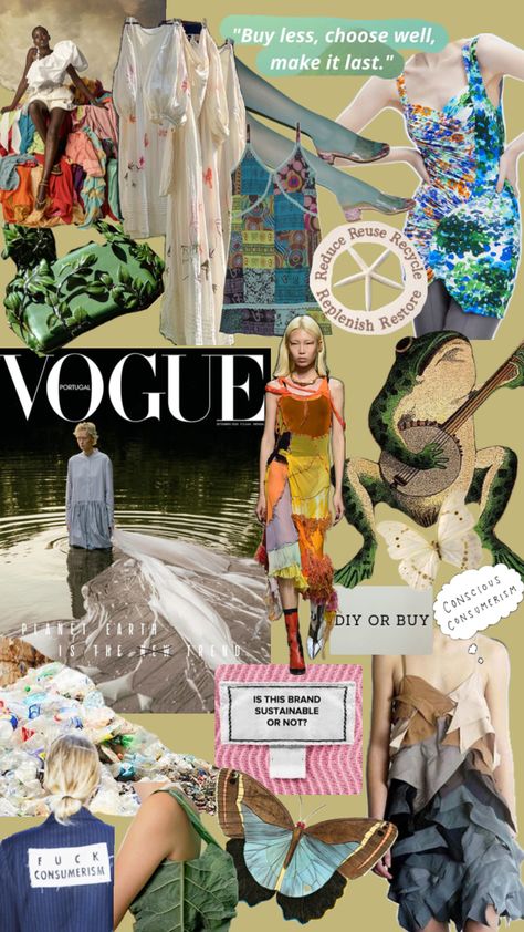 #sustainablefashion #nature #vintage #moodboards #thrifter Sustainable Fashion Designers, Fashion Infographic, Nature Vintage, Hair Scarf Styles, History Projects, Cute Cartoon Pictures, Fashion Mood Board, Fashion Collage, Creative Pictures