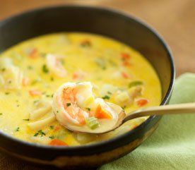 istock_000005764744xsmall Slow Cooker Fish, Fish Chowder, Seafood Chowder, Fish Soup, Mood Food, Clam Chowder, Healthy Fish, Chowder Recipes, Sauteed Vegetables