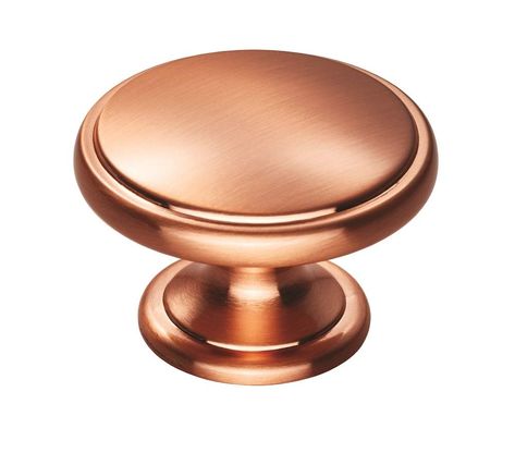 Abrafix Henrietta 38mm Satin Copper Effect Cupboard/Wardrobe Door Handle Knob: Amazon.co.uk: Kitchen & Home Copper Moodboard, Kitchen Cupboard Knobs, Copper Door, Cupboard Door Knobs, Round Cabinet, Wardrobe Door Handles, Chrome Door Handles, Dresser Drawer Pulls, Cupboard Wardrobe