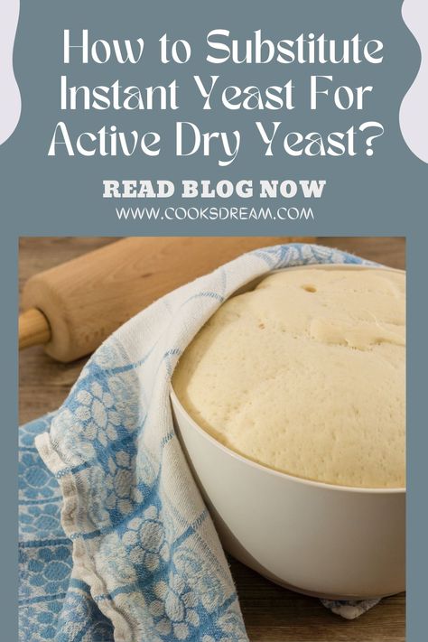 Instant Dry Yeast Recipes, Bread With Instant Dry Yeast, Instant Yeast Vs Active Dry Yeast, Yeast Substitute, Bread Using Instant Yeast, Active Dry Yeast Vs Instant, How To Test Yeast For Freshness, Bread Recipes Instant Yeast, Active Dry Yeast