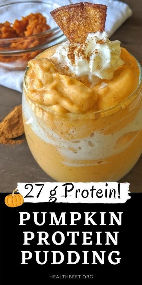 Bariatric Support, Macro Desserts, Pumpkin Pudding Recipes, Forgotten Cookies, Protein Dessert, Pumpkin Protein, Bariatric Friendly Recipes, Protein Baking, High Protein Desserts