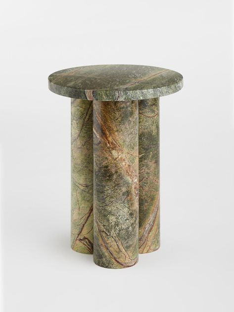 Tisbury Side Table, Jurassic Green Marble - Soho Home Rounded Table, Fantasy Brown, Rise Art, Soho Home, Stylish Coffee Table, Marble Side Tables, Bathroom Vanities For Sale, The Marble, Soho House