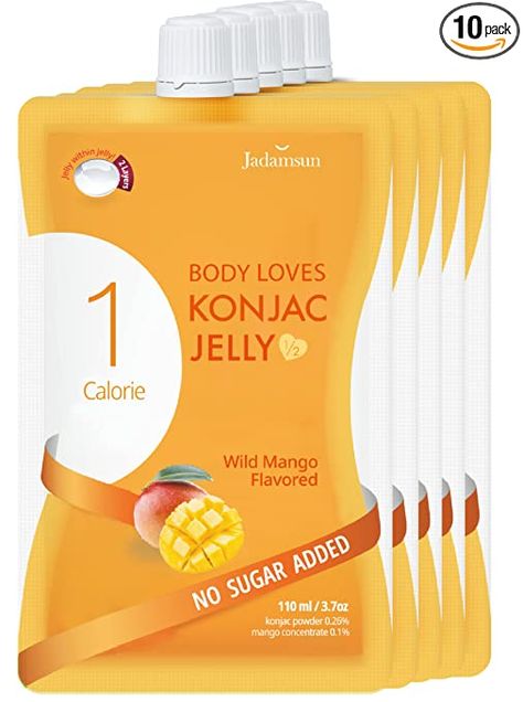 Healthy Food Packaging, Konjac Jelly, Sugar Packaging, Healthy Fruit Smoothies, Graphic Packaging, Juice Packaging, Asian Snacks, Mango Flavor, Grocery Foods