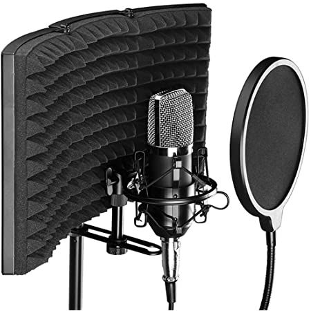 Professional Recording Studio, Home Recording Studio Setup, Recording Studio Setup, Music Studio Room, Electro Music, Microphone Accessories, Home Recording Studio, Foam Panels, Home Studio Music