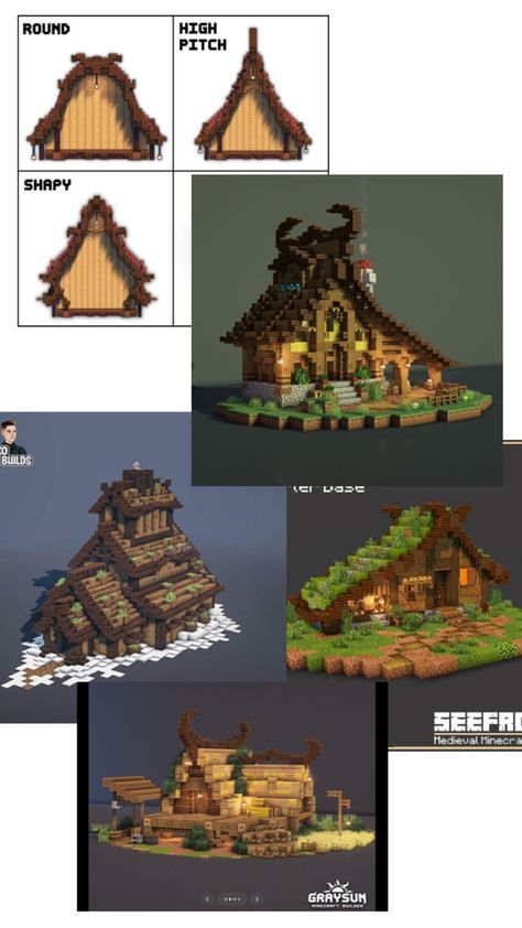 Village Blueprints Minecraft, Minecraft House For Villagers, Minecraft Scandinavian House, Httyd Minecraft Builds, Viking Village Minecraft, Minecraft Viking Village, Minecraft Nordic Builds, Viking Minecraft Builds, Minecraft Viking Builds