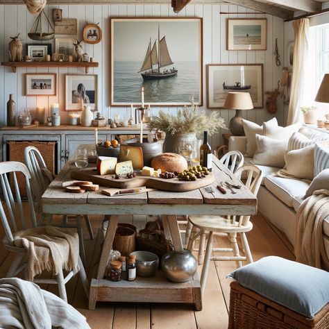 Cosy Hamptons cottage vibes #hamptons #cottage #seasidecottage Hamptons Vibe, Hamptons Cottage, Cottage Vibes, Seaside Cottage, Hamptons Style, The Hamptons, Coffee Shop, Cottage