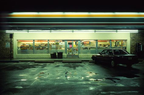 Store At Night, Empty Parking Lot, Night Photos, Cinematic Photography, Parking Lot, Photography Inspo, The Store, Night Photography, Night Time