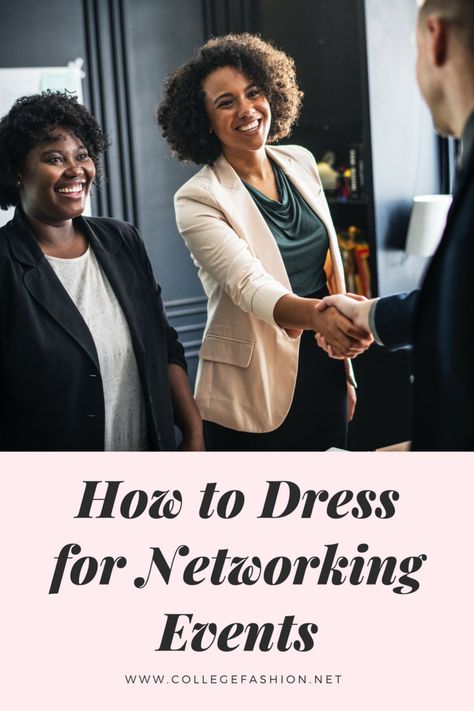 how to dress for networking events Professional Networking Outfit, Business Meet And Greet Outfits, Networking Mixer Outfit, Outfit For Networking Event, Dresses For Conference, Business Cocktail Hour Outfit, Networking Event Outfit Summer, Networking Dinner Outfit, Professional Lunch Outfit