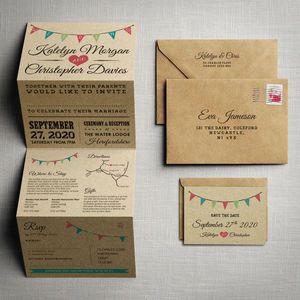 Festival Wedding Invitations, Wedding Invitations Australia, Evening Wedding Invitations, Vintage Bunting, Wedding Invitations Uk, Tipi Wedding, Rsvp Postcard, Flower Wedding Invitation, Beach Wedding Invitations