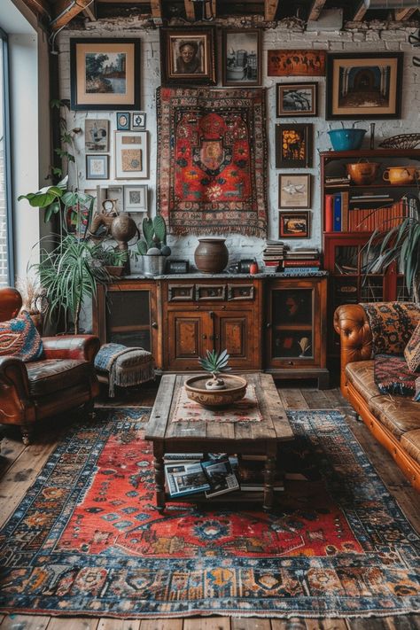 29 Boho Maximalist Living Room Ideas: Embrace Vibrant Patterns and Eclectic Charm - My Elegant Home Maximalist Cottage Core Decor, Antique Maximalist Decor, Bohemian Maximalist Decor, Boho Maximalist Decor, Cottagecore Maximalist, Victorian Maximalism, Cozy Maximalism, Vintage Maximalist Decor, Maximalism Interior