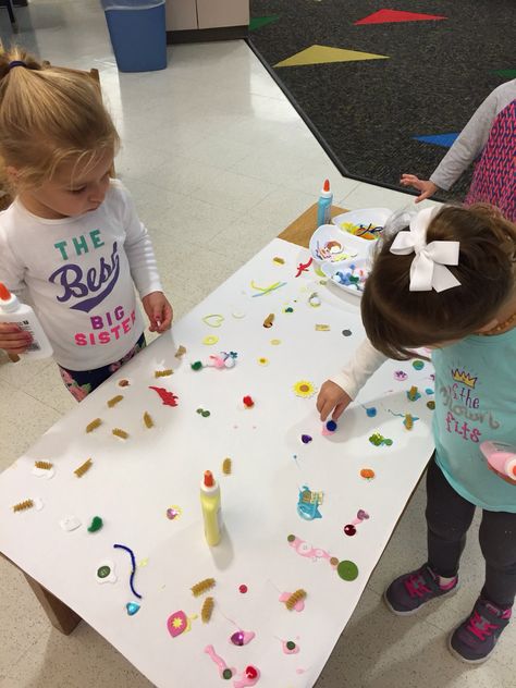 Friendship Collage for Friendship Week Friendship Collage Preschool, Friendship Theme Preschool Crafts, Friendship Theme Preschool, Friendship Collage, Construction Activities Preschool, Friendship Week, November Lesson Plans, Preschool Friendship, February Preschool