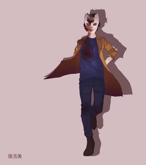 Cat Hunter Creepypasta, Creepypasta Fanart, Eyeless Jack, Drawing Styles, Marble Hornets, Anime Drawing, Fashion Drawing, Anime Drawings, Kitty