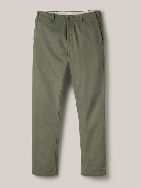 Slim Pants Men, Buck Mason, Perfect Pant, Tapered Trousers, Twill Pants, Slim Fit Pants, Slim Pants, Baggy Fits, Color Khaki