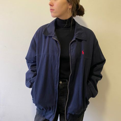 Ralph Lauren Vintage Jacket, Ralph Lauren Jacket, Vintage Jacket, Fitness Inspo, Rain Jacket, Ralph Lauren, Outfit Inspo, Clothes