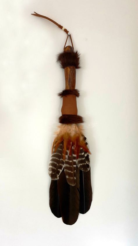 Turkey Hunting Decor, Smudge Feathers, Feather Magic, Smudge Fans, Smudge Fan, Smudging Feathers, Feather Crafts Diy, Taxidermy Decor, Feather Bouquet