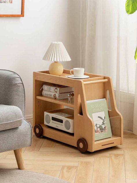 Toy Cupboard, Shelf Bedside Table, Kids Furniture Design, Colorful Room Decor, Bright Furniture, House Interior Design Styles, Cute Furniture, Furniture Design Chair, Cute Diy Room Decor