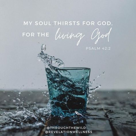 My Soul Thirst For God, Thirsty For God, Wilderness Season, Revelation Wellness, Worship Ideas, Psalm 42, Presence Of The Lord, Vbs 2024, 2024 Ideas