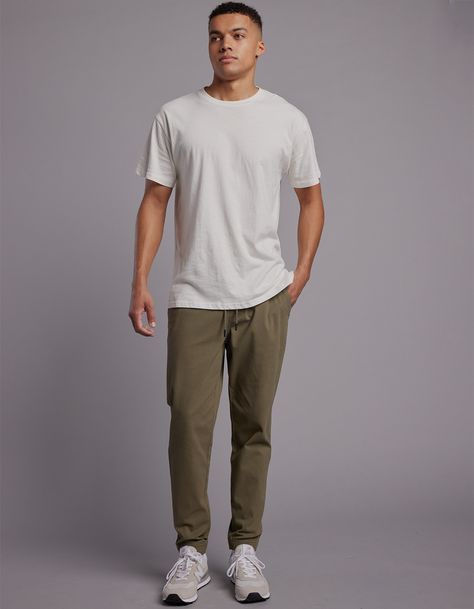 Rsq Twill Pull On Pants. Twill Pants With Stretch. Elastic Drawstring Waist. Side Slip Pockets. Right Front Pocket Features Welt Zip Pocket. Back Right Button Welt Pocket. 97% Cotton 3% Spandex. Machine Wash. Imported.size + Fitshort: 27" – 30" Inseam Regular: 29" – 32" Inseam Tall: 31" – 34" Inseam Model Is 6'1" Wearing A Size Medium. | Rsq Twill Jogger Pants Men Over 30 Style, Men’s Tshirt Outfits, Mens Clothing Styles Sporty, Men’s Athletic Casual Outfits, Twill Pants Outfit Men, Mens Outfits Athleisure, Cold Beachy Outfits, Guys Athleisure, Big And Tall Men’s Style