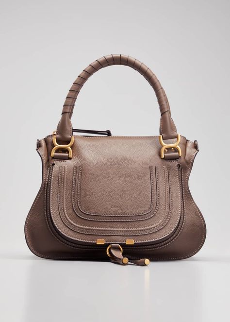 Chloe Marcie Bag Outfit, Chloe Marcie Bag, Chloe Marcie Medium, Body Conscious Fashion, Chloe Bags Handbags, Chloe Handbags, Luxury Bags Collection, Leather Satchel Bag, Designer Shoulder Bags