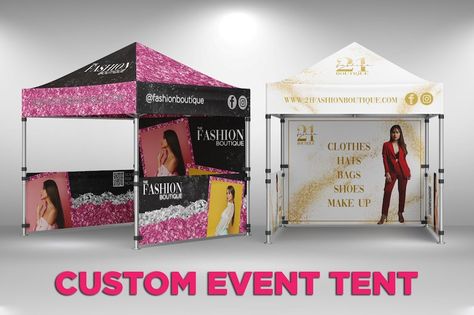 Nails Sign, Nail Signs, Custom Canopy, Tent Set Up, Canopy Tent Outdoor, Boutique Business, Custom Business Signs, Tent Fabric, Sign Business