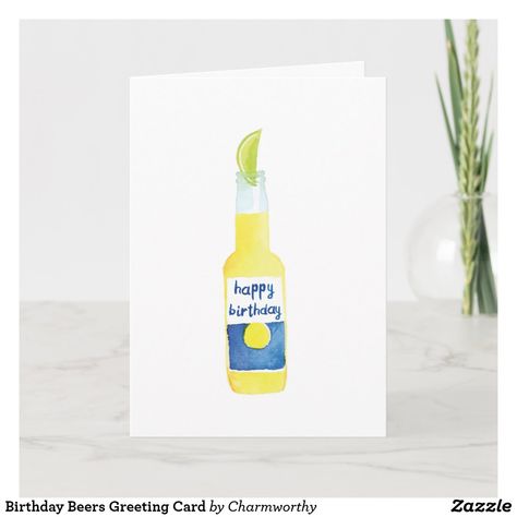 21st Bday Cards Diy, Homemade Birthday Card For Friend, 21st Birthday Cards For Guys, 21 Birthday Card Ideas, Alcohol Birthday Cards, 21 Birthday Card, 21st Birthday Boy, Beer Birthday Cards, 21st Birthday Sign