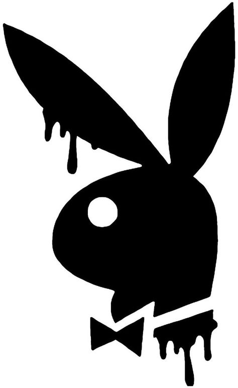 Playboy Bunny Drip Car Window Vinyl Decal Sticker Sticker Decal Ideas, Things To Put Vinyl On, Car Decal Aesthetic, Printable Vinyl Stickers Cricut, Free Car Decal Svg Files For Cricut, Decal Svg Free, Vinyl Decal, Vinyl Stickers Cricut, Vinyl Decals Ideas