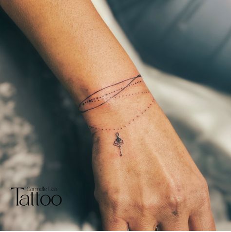 Wrist Bracelet Tattoo, Unique Wrist Tattoos, Bracelet Tattoo, Tattoo Bracelet, Wrist Bracelet, Wrist Tattoos, Tattoos, Bracelet, Pins