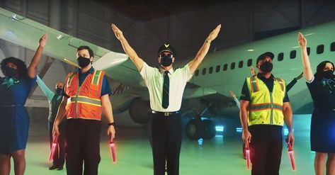 Safety Dance, Video Travel, Safety Video, Yellow Cards, Amazing Music, Air Flight, Macklemore, Cheap Flight, Alaska Airlines