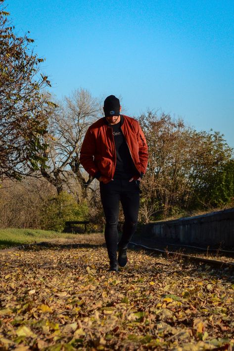 Fall Men Photoshoot, Cinematic Storyboard, Walk Man, Husband Photos, Autumn Pics, Autumn Photography Portrait, Autumn Photoshoot, Mens Photoshoot, Autumn Photos