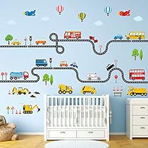 Boys Playroom, Kids Study, Toddler Bedrooms, Wall Stickers Kids, Partition Wall, Toddler Room, Kids Stickers, Decorate Your Room, Nursery Wall Decor