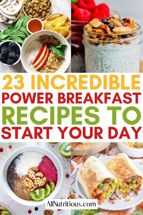 Want some healthy breakfast ideas that taste amazing? These breakfast recipes are a great choice when you need an energy boost. These recipes are packed with healthy foods and nutrients so you know you are starting your day off right. Whole Foods Breakfast Recipes, Energy Breakfast Ideas, Work Breakfast, Energy Boosting Foods, Vegan Breakfast Burrito, Healthy Breakfast Sandwich, Energy Breakfast, Power Breakfast, Healthy Breakfast Ideas