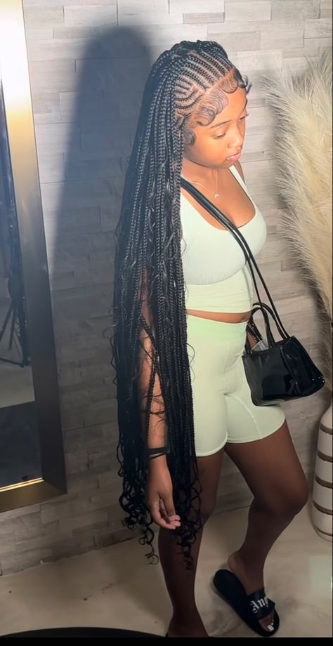 Short Box Braids Hairstyles, Braided Hairstyles For Black Women Cornrows, Feed In Braids Hairstyles, Quick Weave Hairstyles, Cute Braided Hairstyles, Box Braids Hairstyles For Black Women, Braided Cornrow Hairstyles, Cute Box Braids Hairstyles, Braided Hairstyles For Teens