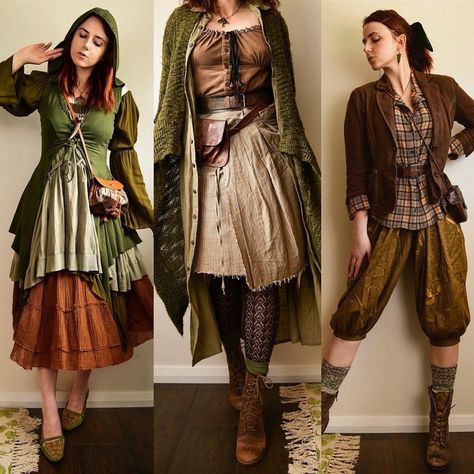 Fae Aesthetic Clothes, Druid Outfit, Witch Core Outfits, Witch Aesthetic Outfit, Goblincore Outfits, Fair Costume, Dystopia Rising, Swamp Witch, Medieval Outfit