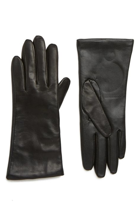 To Stay Warm: Nordstrom Cashmere Lined Leather Touchscreen Gloves Best Winter Gloves, What To Wear In Italy, Rich Rich, Leather Gloves Women, Holiday Wishlist, Style Bundle, Cashmere Gloves, Winter Capsule Wardrobe, Black Leather Gloves