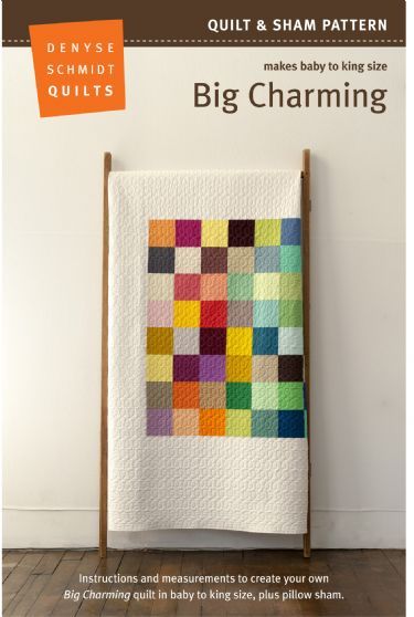 DS Modern Solids charm pack Big Charming quilt pattern Quilt Big, Solid Quilt, Quilt Modernen, Charm Quilt, Quilt Care, Quilt Baby, King Size Quilt, Modern Quilt Patterns, Quilted Sham