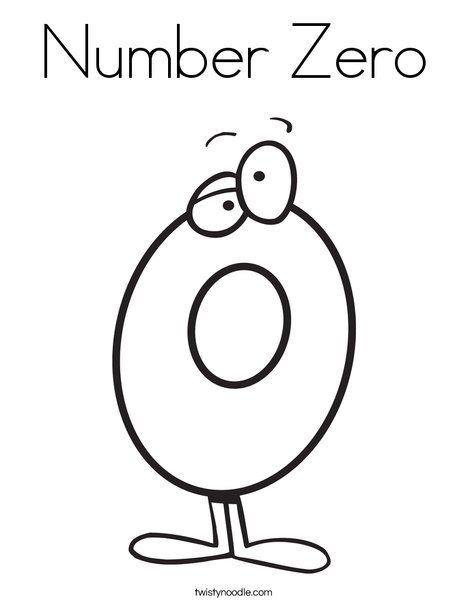 Number Zero Coloring Page - Twisty Noodle Number Zero Worksheet Preschool, Zero Crafts For Preschoolers, Number Zero Crafts For Preschoolers, Zero Worksheet Preschool, Zero Activities Preschool, Number Zero Worksheet, Number 0 Activities Preschool, Number 0 Worksheets For Preschool, Number Zero Activities Preschool