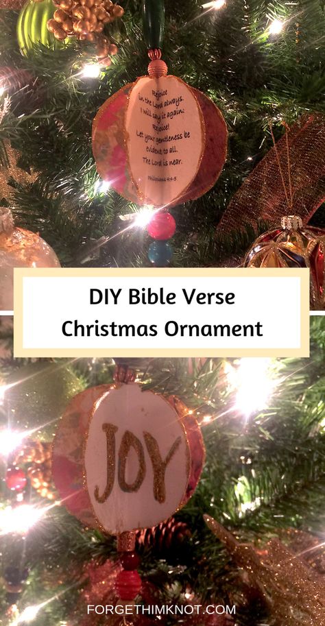 Joy Bible Verse, Christmas Sunday School Crafts, Religious Christmas Crafts, Christian Christmas Crafts, Christmas Ornament Diy, Ornaments Diy Kids, Christian Christmas Decorations, Christmas Sunday School, Religious Ornaments