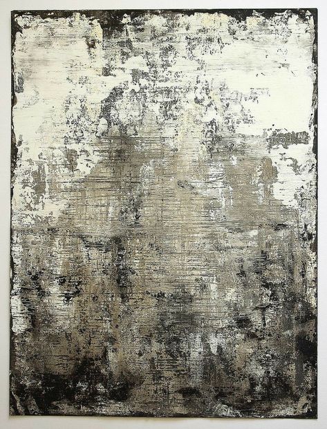 Distressed Artwork, Christian Hetzel, Grey Abstract Art, Nature Artists, Soyut Sanat Tabloları, Grey Art, Encaustic Art, Encaustic Painting, Shades Of Gray