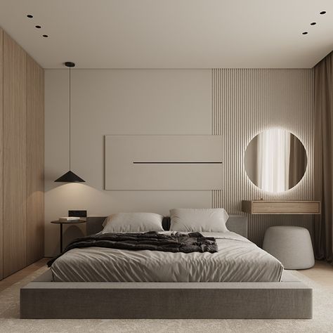 Modern Hotel Room Design, Minimal Bedroom Design, Luxury Hotel Bedroom, Hotel Bedroom Design, Modern Hotel Room, Hotel Room Interior, Guest Bedroom Design, Minimal Bedroom, Modern Luxury Bedroom