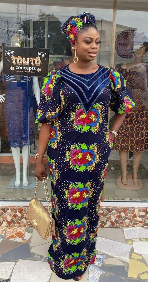 Gown Style For Ankara, A Shape Gown Ankara Long, Style For Ankara, A Shape Gown, A Shape Gown Ankara, Shape Gown, Gown Ankara, Latest Ankara Gown, African Gowns