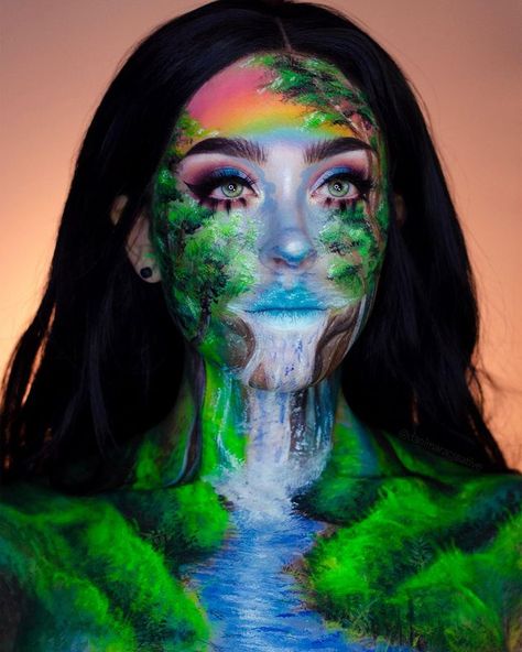 Makeup Videos by Sasha Wichita (@sashawichita) • Instagram photos and videos Neon Jungle, Mermaid Glitter, Liquid Makeup, Brow Pomade, Bh Cosmetics, Fantasy Makeup, Makeup Videos, Flowers Nature, Makeup Art